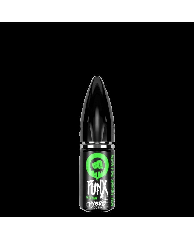 APPLE CUCUMBER MINT & ANISEED HYBRID NICOTINE SALT E-LIQUID BY PUNX RIOT SQUAD SALT