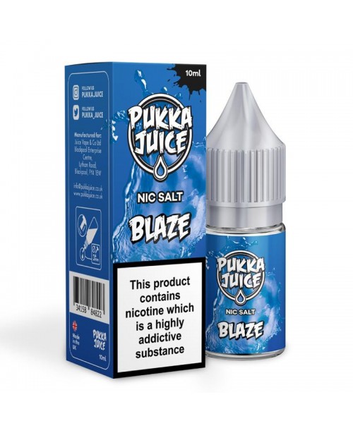 BLAZE BY PUKKA JUICE NIC SALT E-LIQUID