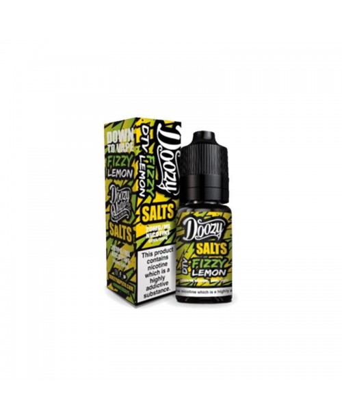 FIZZY LEMON NICOTINE SALT E-LIQUID BY DOOZY SALTS