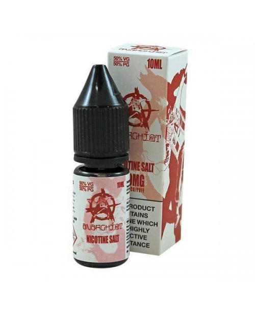 WHITE NICOTINE SALT E-LIQUID BY ANARCHIST