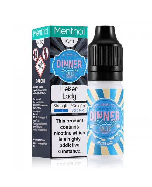 HEISEN LADY NICOTINE SALT E-LIQUID BY DINNER LADY ...