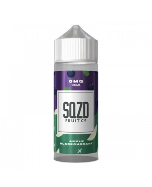 APPLE BLACKCURRANT E LIQUID BY SQZD FRUIT CO 100ML...