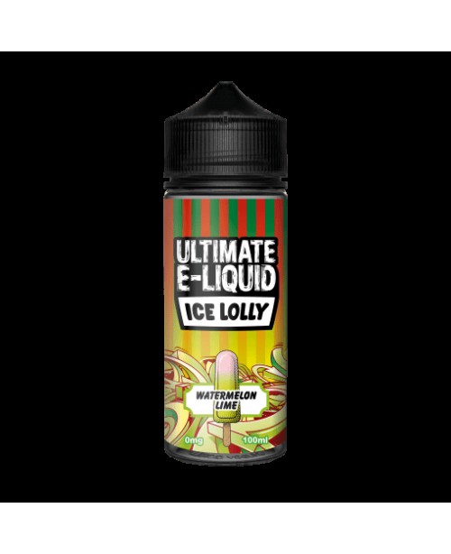 WATERMELON LIME E LIQUID BY ULTIMATE E-LIQUID - IC...