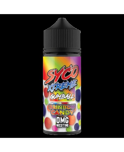 RAINBOW CANDY E LIQUID BY SYCO XTREME GUMBALL 100M...