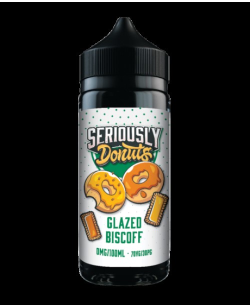 GLAZED BISCOFF E-LIQUID BY SERIOUSLY DONUTS / DOOZ...