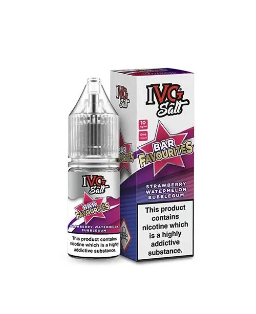 STRAWBERRY WATERMELON BUBBLEGUM NICOTINE SALT E-LI...