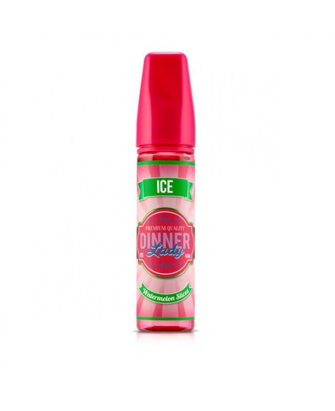 WATERMELON SLICES ICE E LIQUID BY DINNER LADY - ICE 50ML 70VG