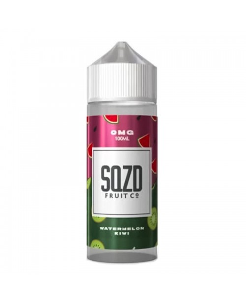 WATERMELON KIWI E LIQUID BY SQZD FRUIT CO 100ML 70...