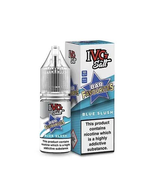 BLUE SLUSH NICOTINE SALT E-LIQUID BY IVG SALT BAR ...