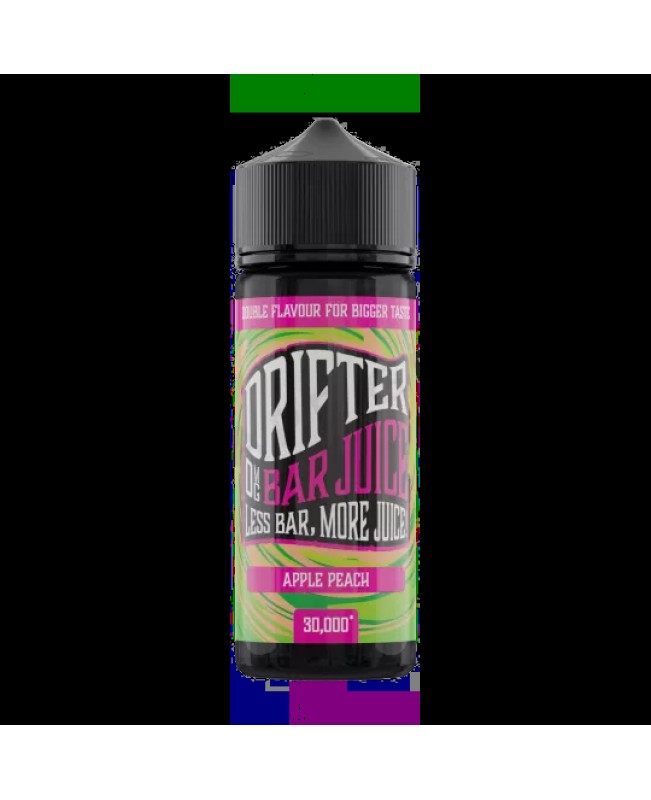 APPLE PEACH E LIQUID DRIFTER BAR JUICE 100ML 50VG