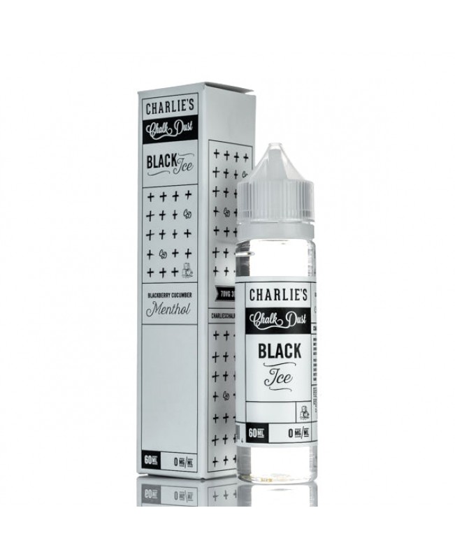 BLACK ICE E-LIQUID BY CHARLIE'S CHALK DUST 50ML 70VG