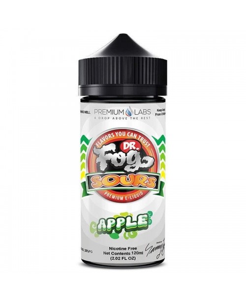 APPLE SOUR E LIQUID BY DR FOG 100ML 75VG