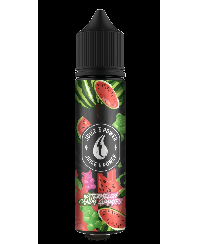 WATERMELON CANDY GUMMIES E LIQUID BY JUICE 'N' POWER 50ML 70VG