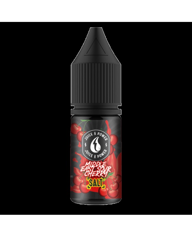 MIDDLE EASTERN SOUR CHERRY NICOTINE SALT E-LIQUID BY JUICE N POWER