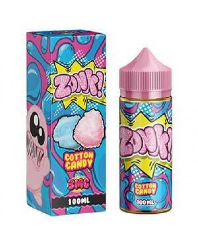 COTTON CANDY E LIQUID BY JUICE MAN 100ML 70VG