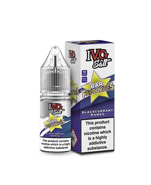 BLACKCURRANT MANGO NICOTINE SALT E-LIQUID BY IVG S...