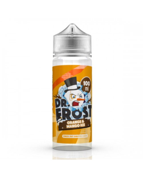 ORANGE AND MANGO ICE E LIQUID BY DR FROST 100ML 70...