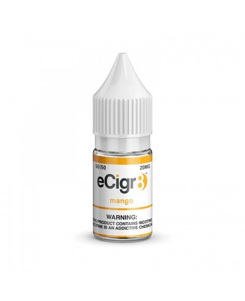 MANGO NICOTINE SALT E-LIQUID BY ECIGR8 Nic Salts, ...