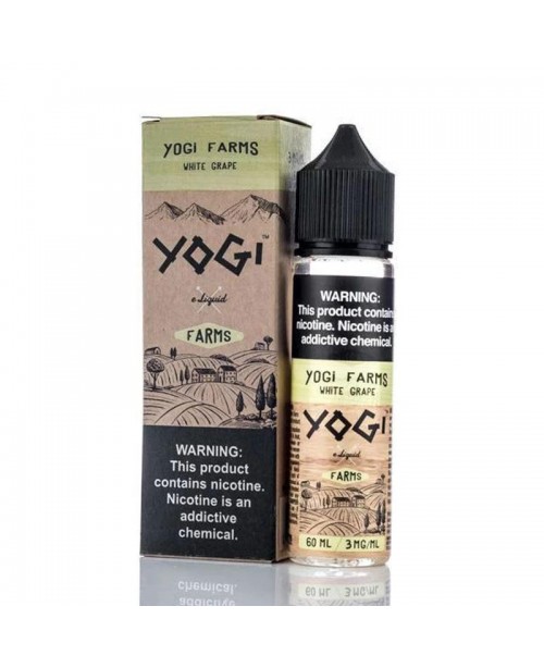 WHITE GRAPE E LIQUID BY YOGI FARMS 50ML 70VG