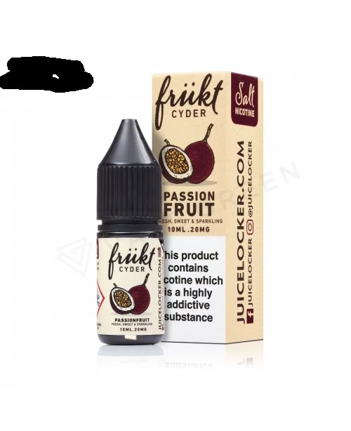 PASSIONFRUIT NICOTINE SALT BY FRUKT CYDER