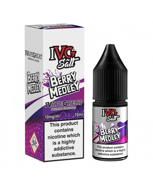 BERRY MEDLEY NICOTINE SALT E-LIQUID BY I VG SALT