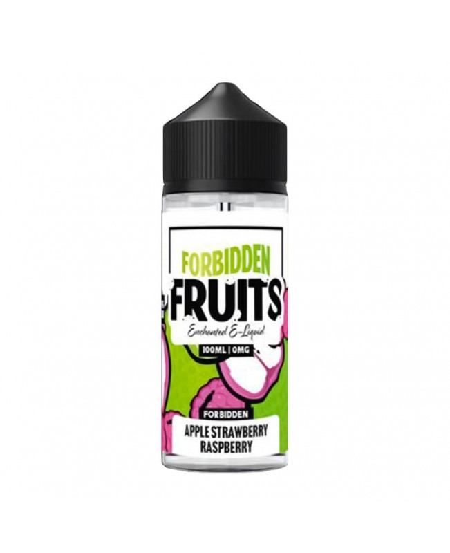 APPLE STRAWBERRY RASPBERRY E-LIQUID SHORTFILL BY FORBIDDEN FRUITS 100ML