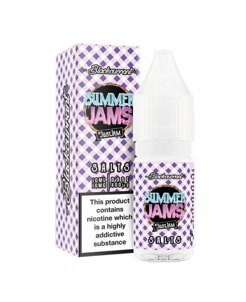 SUMMER JAM BLACKCURRANT NICOTINE SALT E-LIQUID BY ...