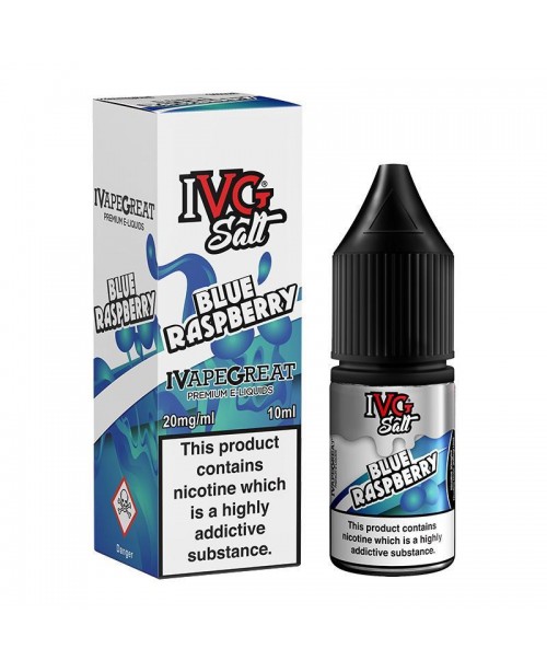 BLUE RASPBERRY NIC SALT E-LIQUID BY I VG