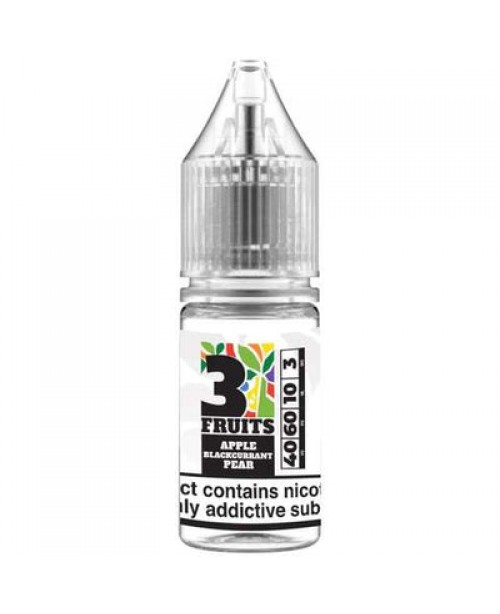 APPLE BLACKCRRUANT PEAR TDP E LIQUID BY 3 FRUITS 1...