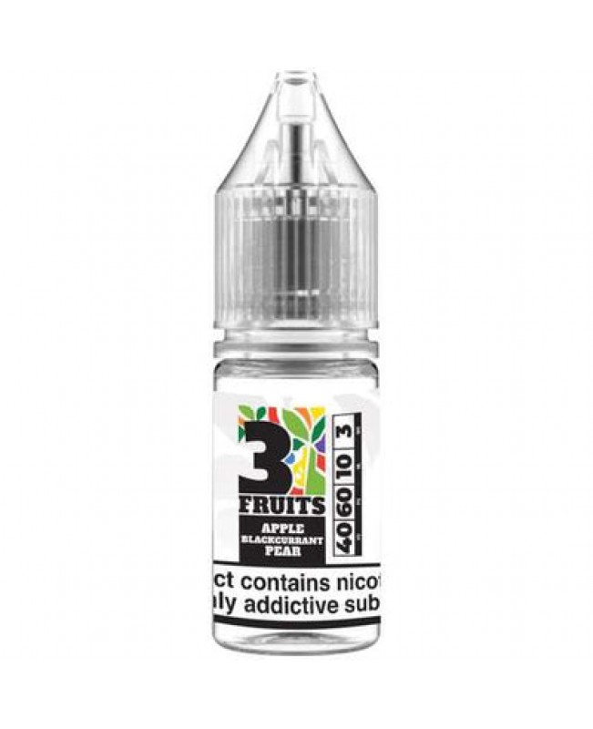 APPLE BLACKCRRUANT PEAR TDP E LIQUID BY 3 FRUITS 10ML 50VG