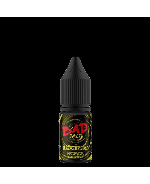 LEMON TWIST NICOTINE SALT E-LIQUID BY BAD SALT