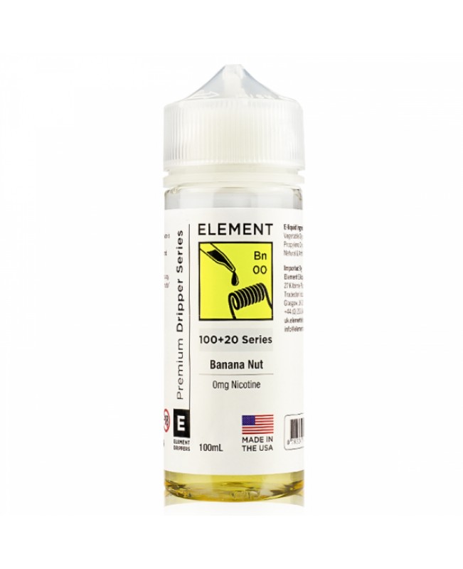 BANANA NUT BY ELEMENT 100ML 80VG