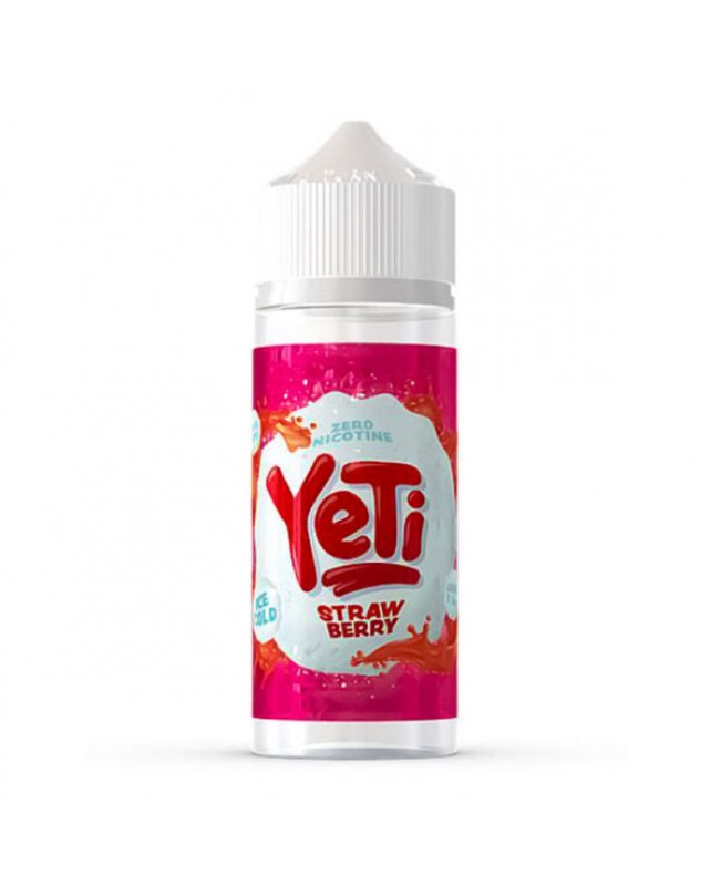 STRAWBERRY BY YETI E LIQUIDS 100ML 70VG