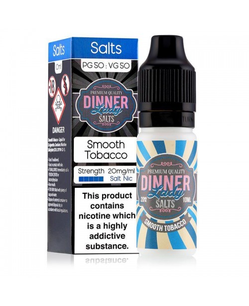 SMOOTH TOBACCO NICOTINE SALT E-LIQUID BY DINNER LA...