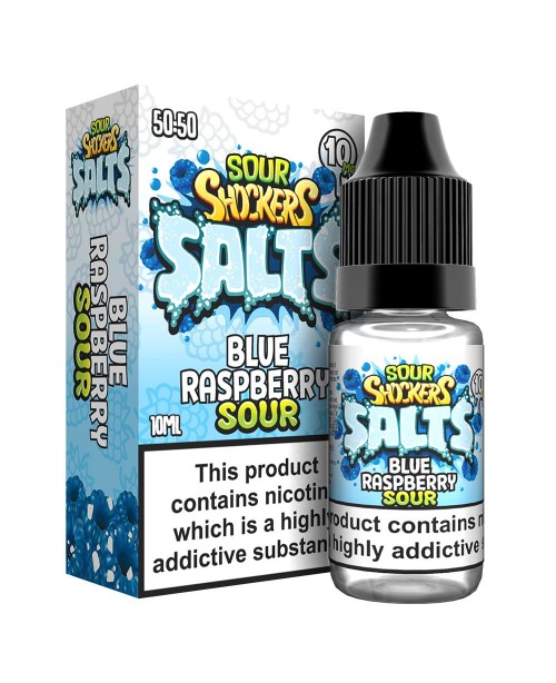 BLUE RASPBERRY SOURS NICOTINE SALT E-LIQUID BY SOU...