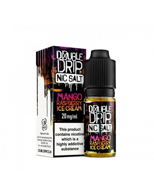 MANGO RASPBERRY ICE CREAM NIC SALT E-LIQUID BY DOU...