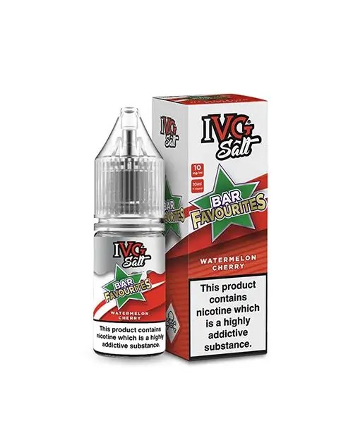 WATERMELON CHERRY NICOTINE SALT E-LIQUID BY IVG SA...