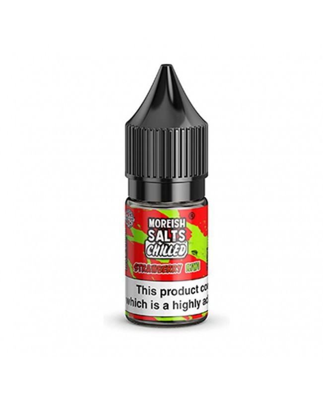 STRAWBERRY KIWI CHILLED NICOTINE SALT E-LIQUID BY MOREISH SALTS