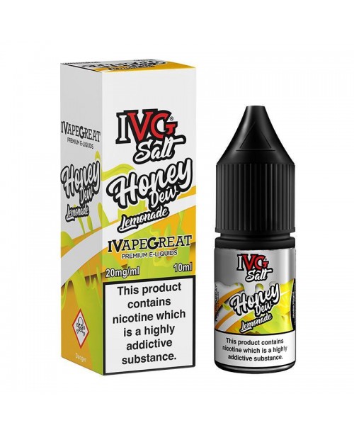 HONEYDEW LEMONADE NICOTINE SALT E-LIQUID BY I VG S...