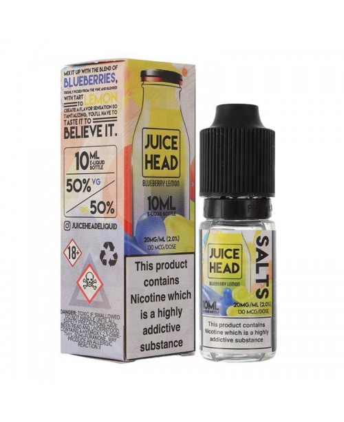 BLUEBERRY LEMON NICOTINE SALT E-LIQUID BY JUICE HE...