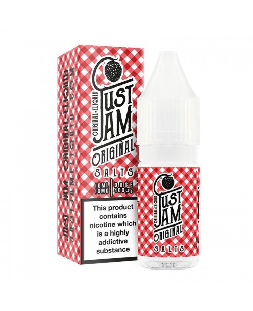 JUST JAM ORIGINAL NICOTINE SALT E-LIQUID BY JUST J...