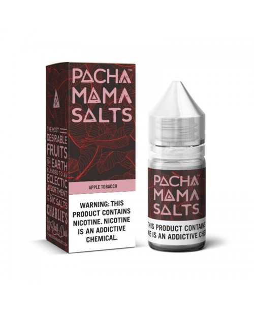 APPLE TOBACCO NICOTINE SALT E-LIQUID BY PACHA MAMA...