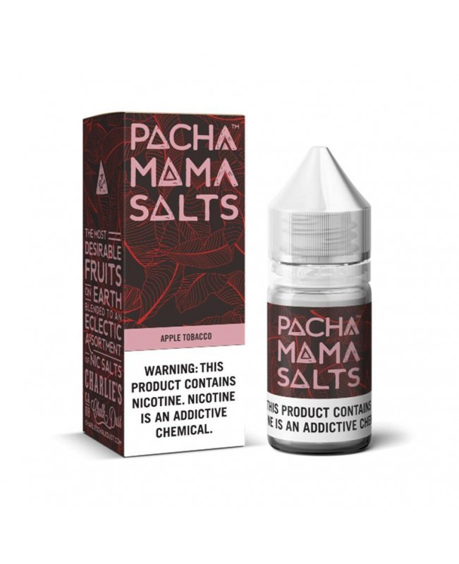 APPLE TOBACCO NICOTINE SALT E-LIQUID BY PACHA MAMA SALTS