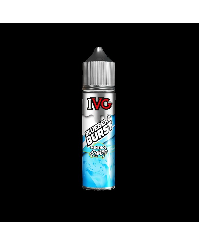 BLUEBERG BURST E LIQUID BY I VG MENTHOL RANGE 50ML 70VG