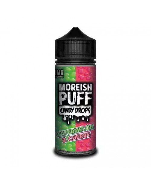 WATERMELON & CHERRY E LIQUID BY MOREISH PUFF -...