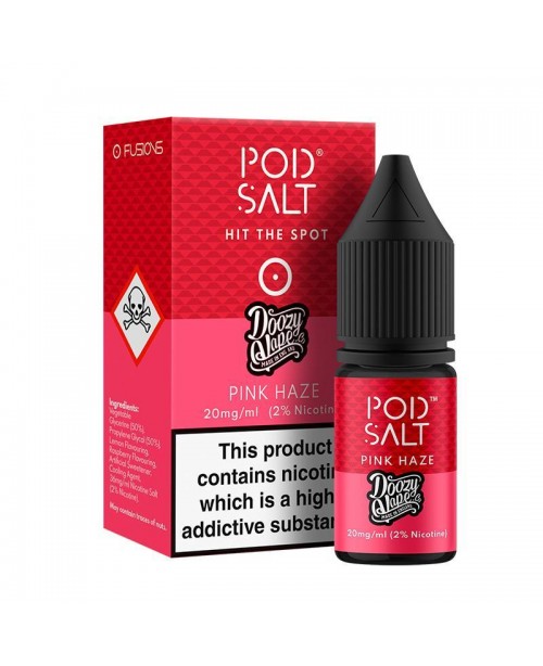 PINK HAZE NICOTINE SALT E-LIQUID BY POD SALT FUSIO...