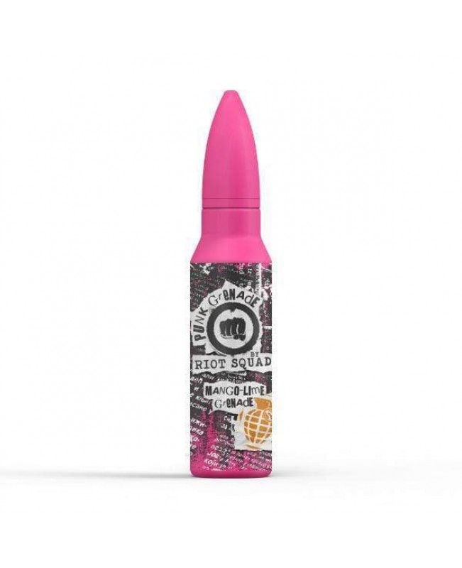 MANGO & LIME GRENADE E LIQUID BY RIOT SQUAD PUNK GRENADE 50ML 70VG