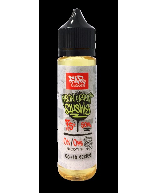 NEON GREEN SLUSHIE E LIQUID BY FAR - ELEMENT 50ML ...