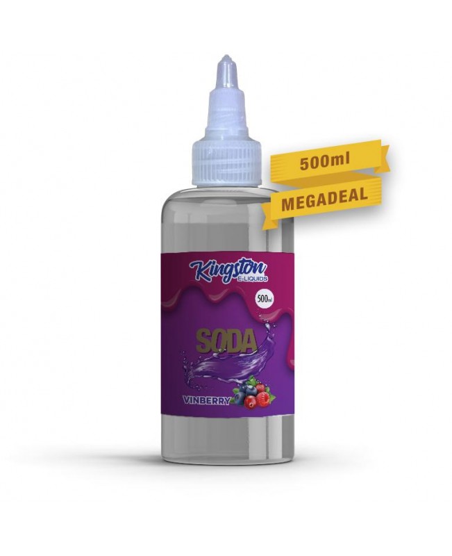 VINBERRY FIZZ E LIQUID KINGSTON SODA 500ML 70VG