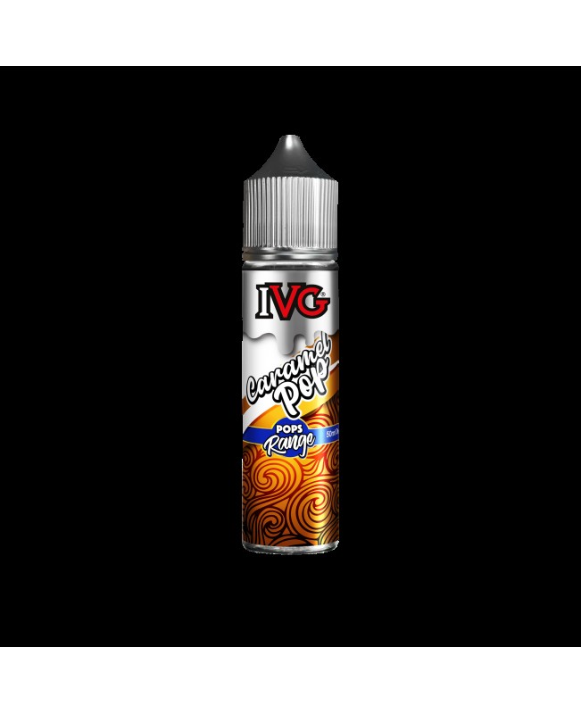 CARAMEL LOLLIPOP E LIQUID BY I VG POPS RANGE 50ML 70VG